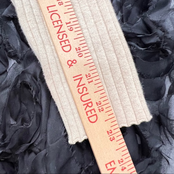 J. Mclaughlin Womens Full Zip Ribbed Tan Cardigan Size XL Closet Staple Casual - Picture 11 of 11